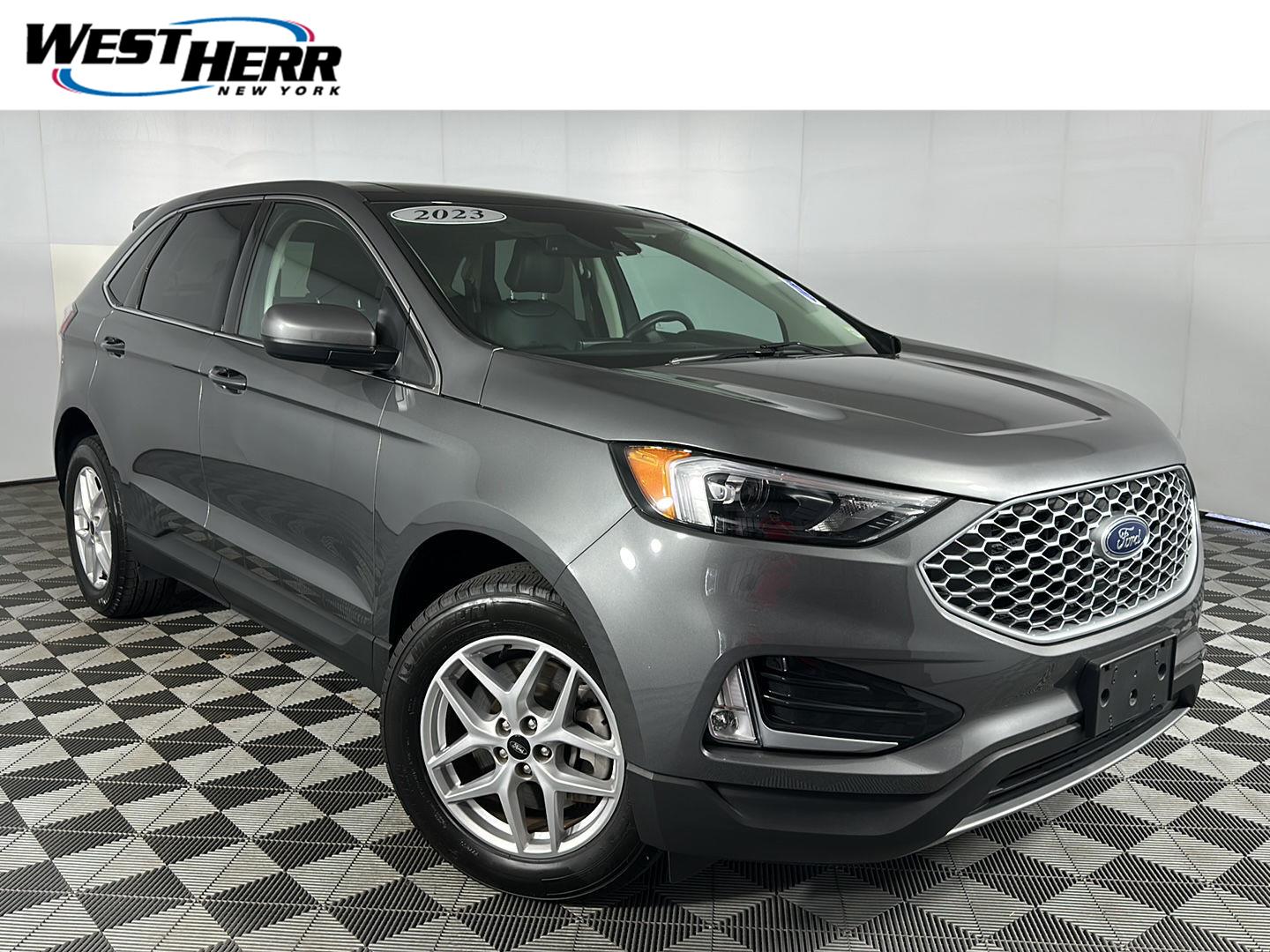 Carbonized Gray 2023 Ford Edge SUV / Crossover All-Wheel Drive 8-Speed Automatic