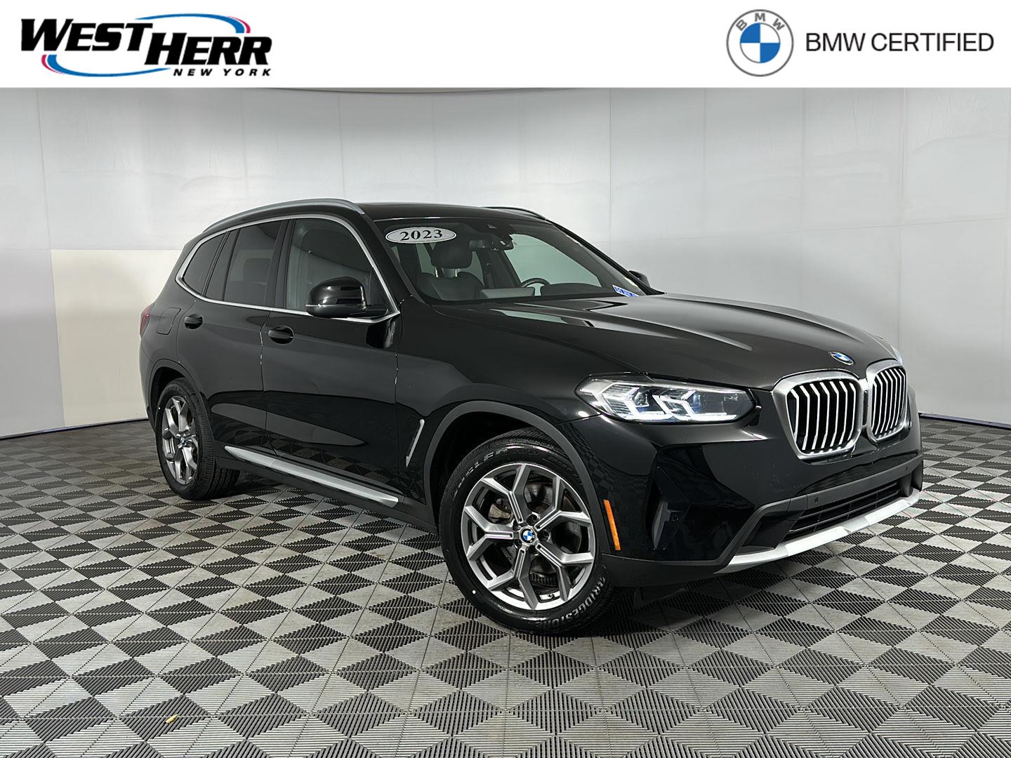 Jet Black 2023 BMW X3 SUV / Crossover All-Wheel Drive Automatic