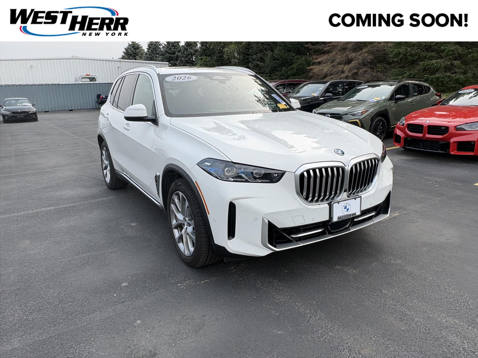 Alpine White 2026 BMW X5 SUV / Crossover All-Wheel Drive Automatic