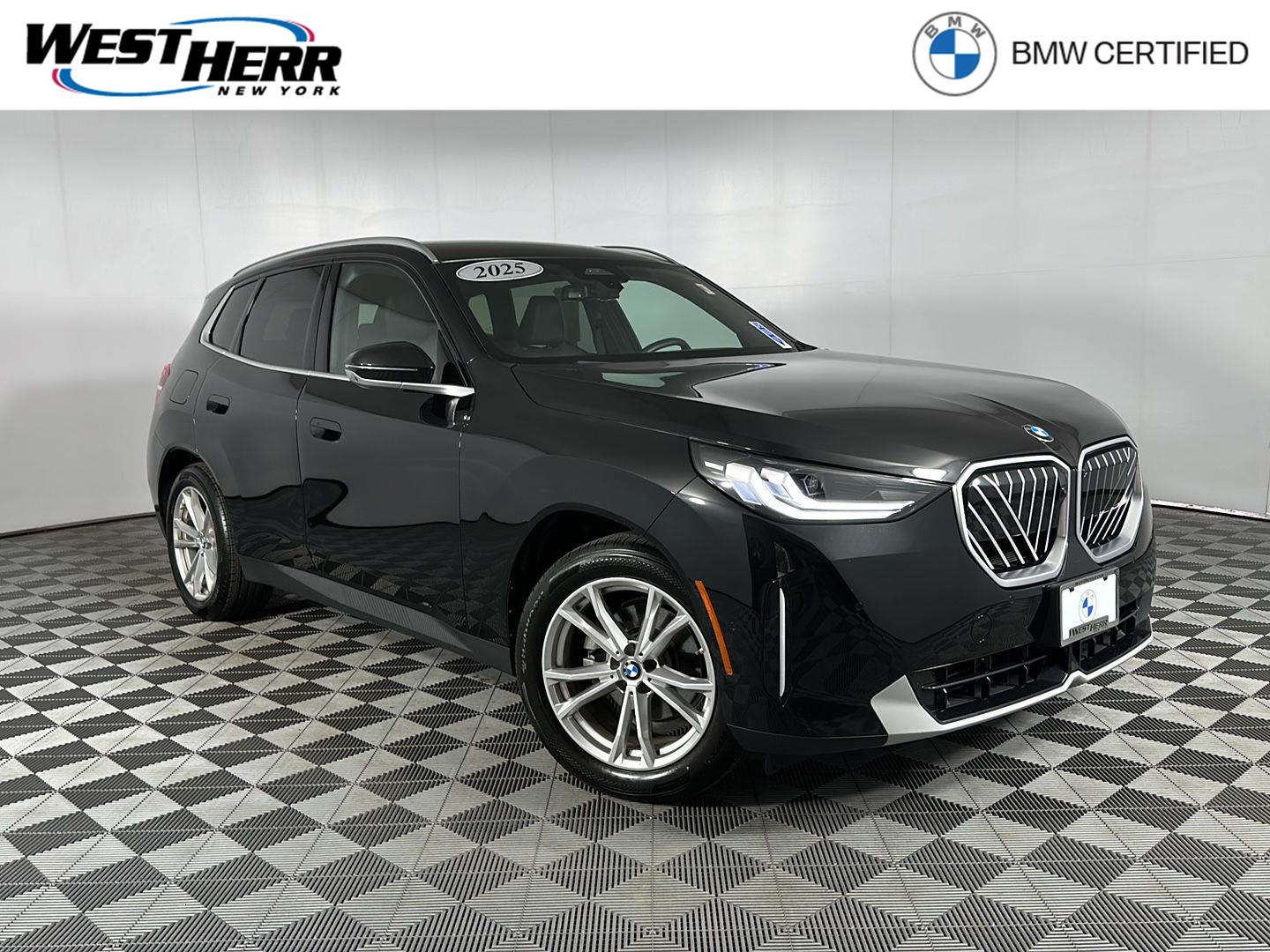 Black Sapphire Metallic 2025 BMW X3 SUV / Crossover All-Wheel Drive Automatic