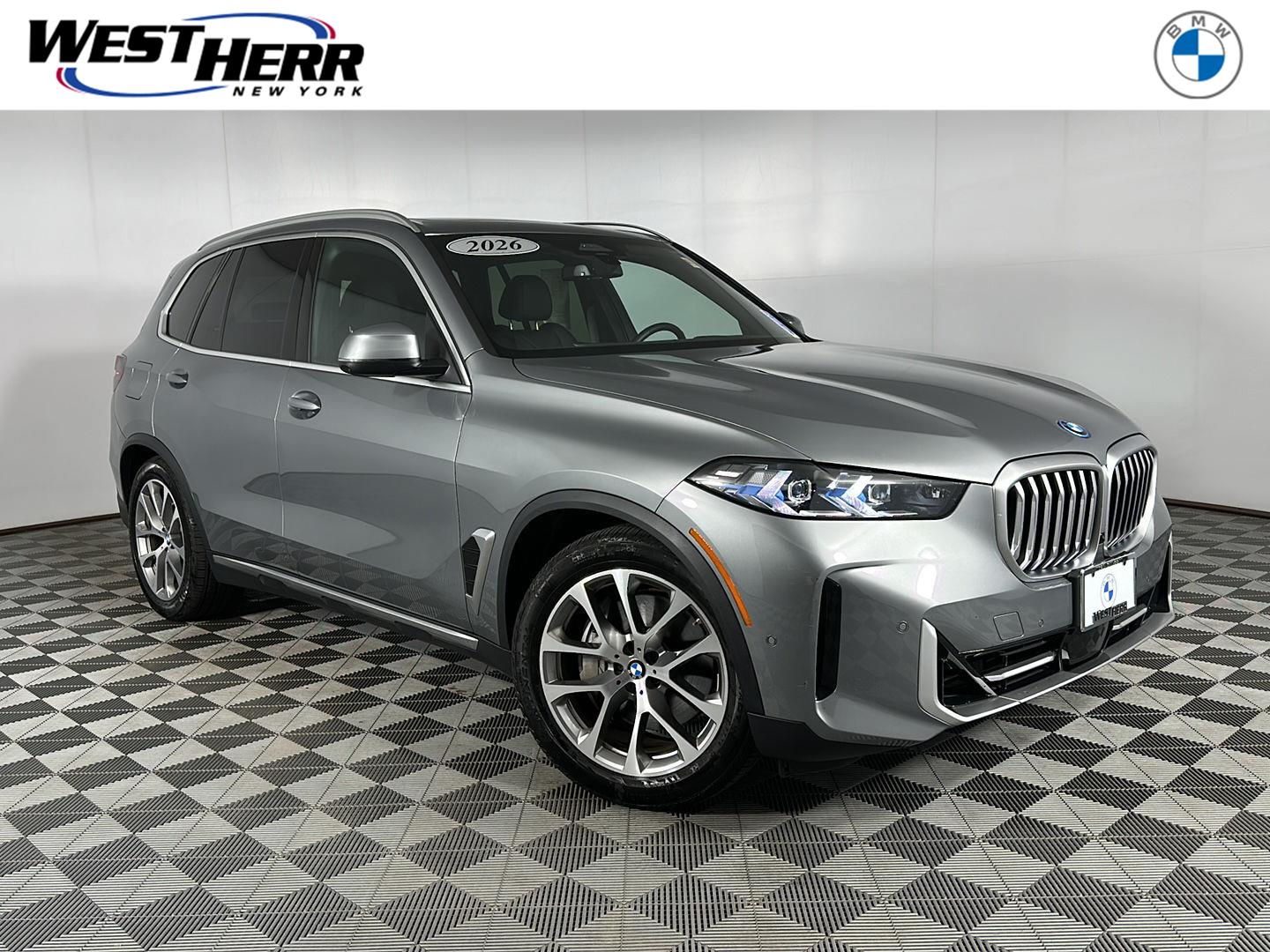 Gray (Skyscraper Grey Metallic) 2026 BMW X5 SUV / Crossover All-Wheel Drive Automatic