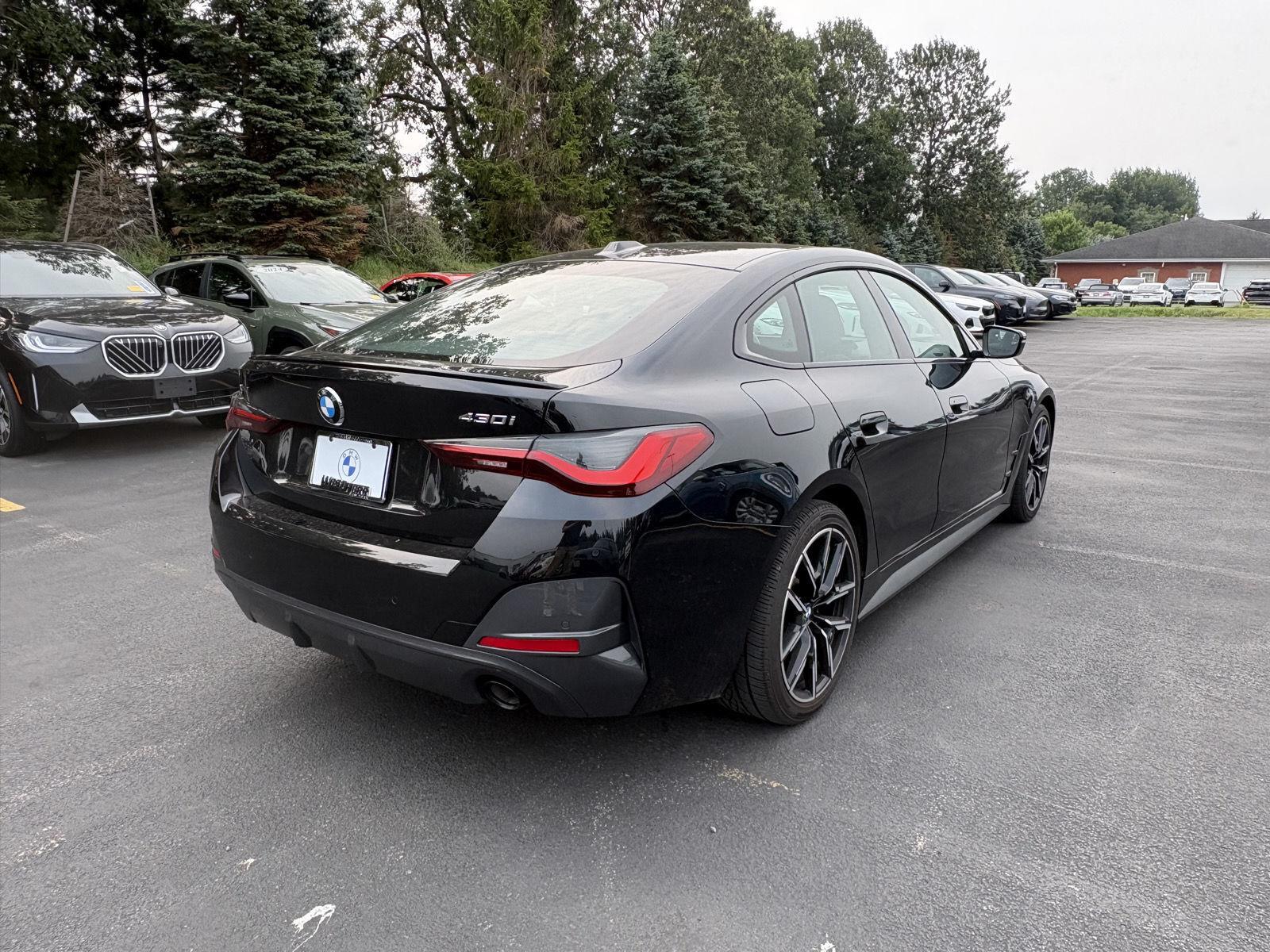 Used 2024 Black Sapphire Metallic BMW 430i xDrive image 7