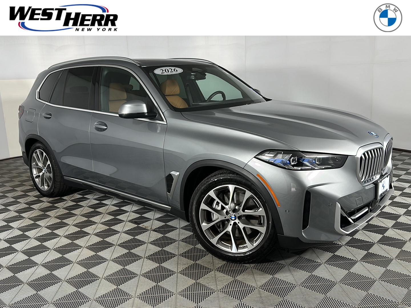 Gray (Skyscraper Grey Metallic) 2026 BMW X5 SUV / Crossover All-Wheel Drive Automatic