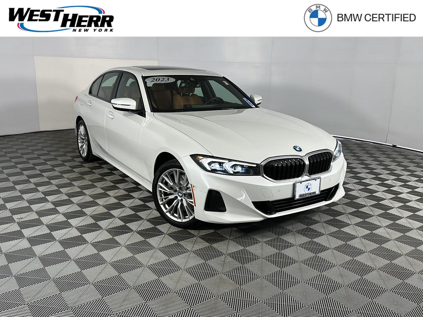 Mineral White Metallic 2023 BMW 3 Series Sedan All-Wheel Drive Automatic