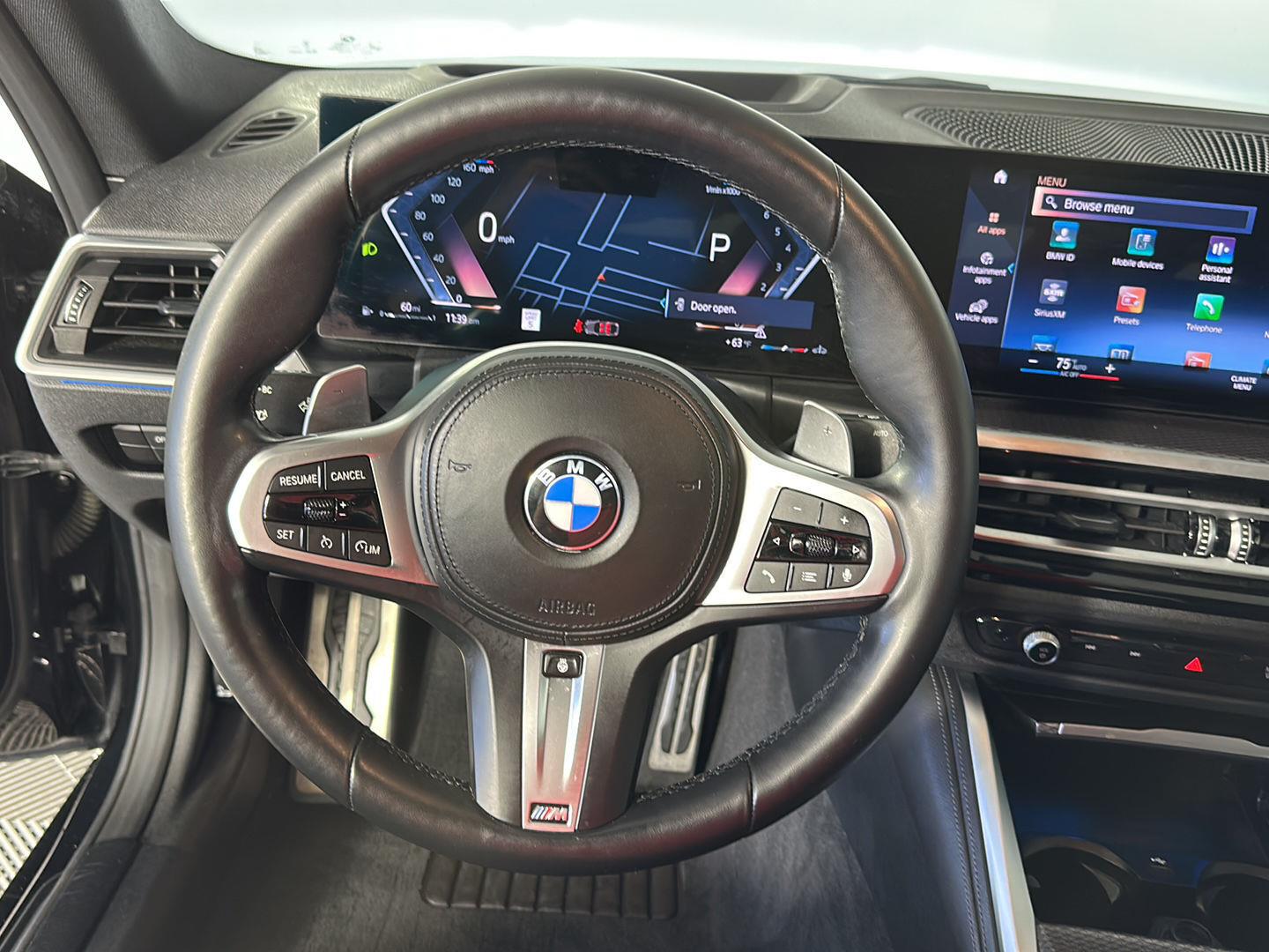 Certified Used 2024 Black Sapphire Metallic BMW 430i xDrive image 14