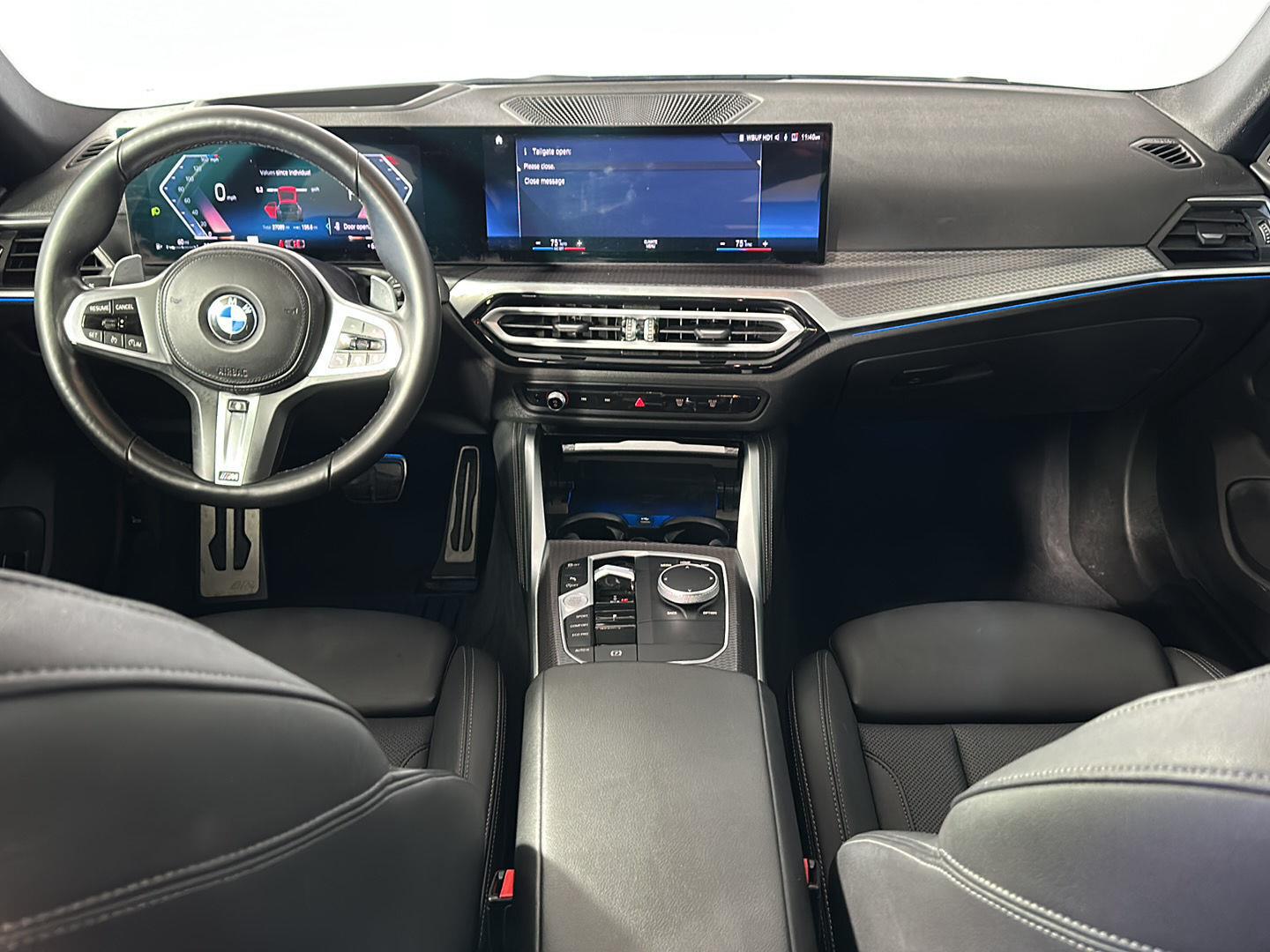 Certified Used 2024 Black Sapphire Metallic BMW 430i xDrive image 2