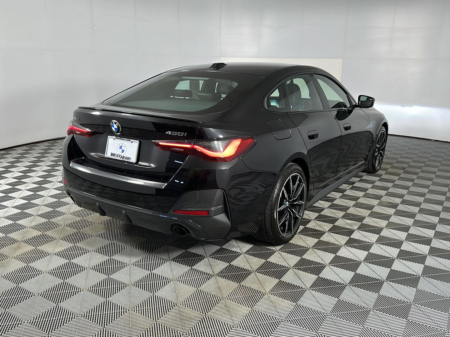 Certified Used 2024 Black Sapphire Metallic BMW 430i xDrive image 35