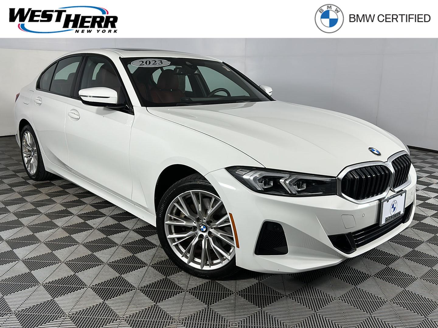 Alpine White 2023 BMW 3 Series Sedan All-Wheel Drive Automatic