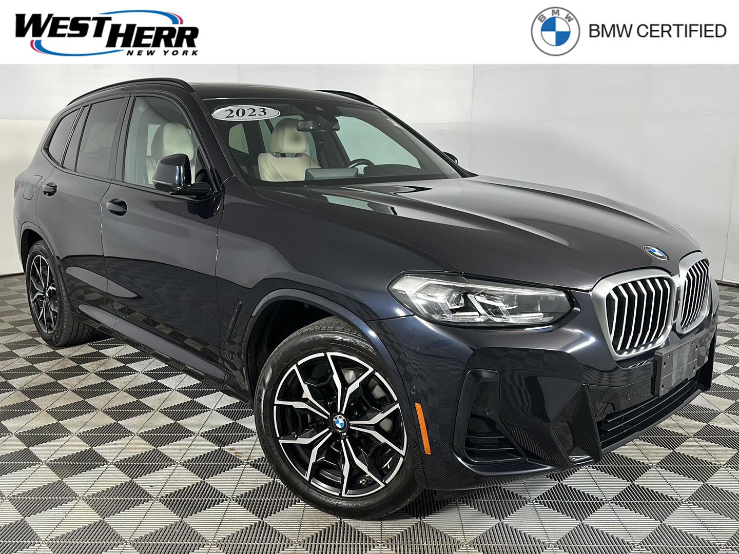 Carbon Black Metallic 2023 BMW X3 SUV / Crossover All-Wheel Drive Automatic