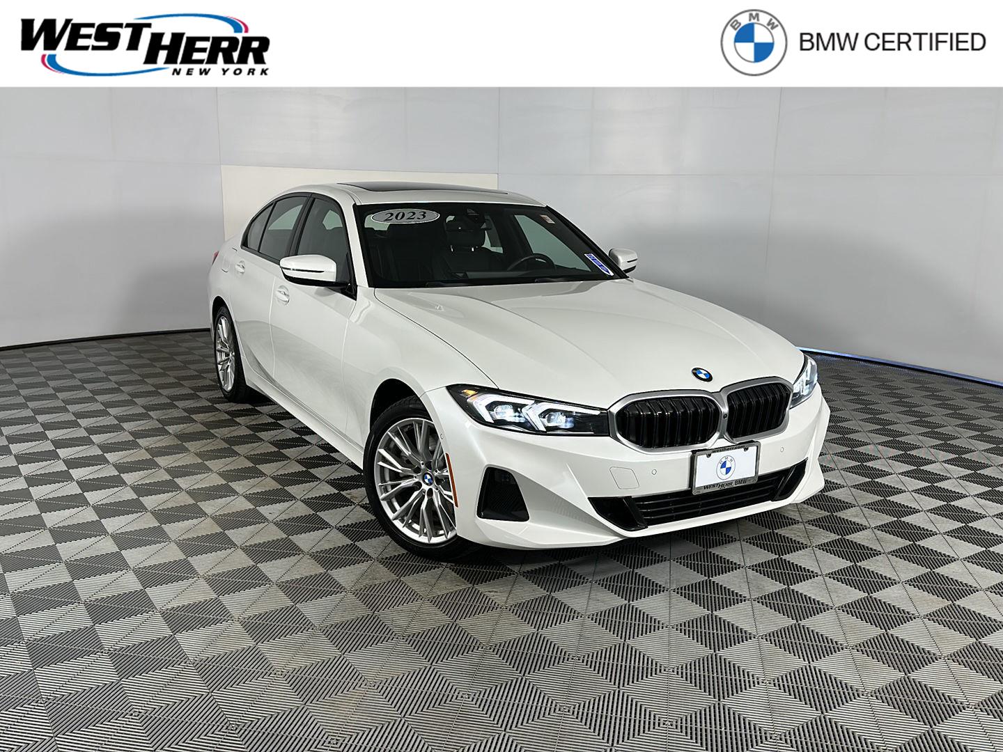 Mineral White Metallic 2023 BMW 3 Series Sedan All-Wheel Drive Automatic
