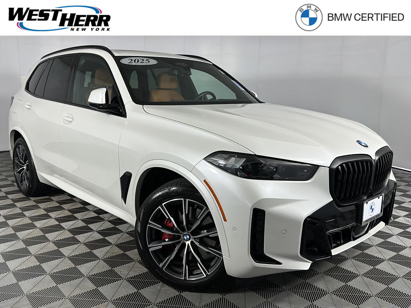 Mineral White Metallic 2025 BMW X5 SUV / Crossover All-Wheel Drive Automatic
