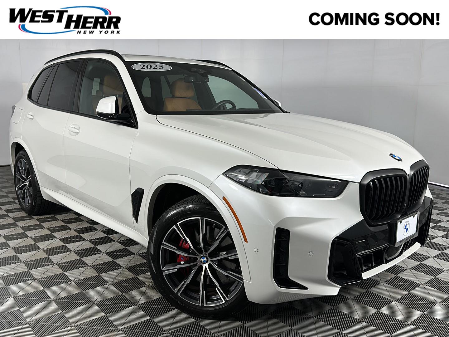 Mineral White Metallic 2025 BMW X5 SUV / Crossover All-Wheel Drive Automatic