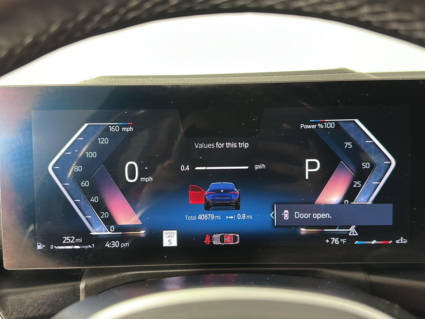 Used 2024 Tanzanite Blue II Metallic BMW M440i xDrive image 13