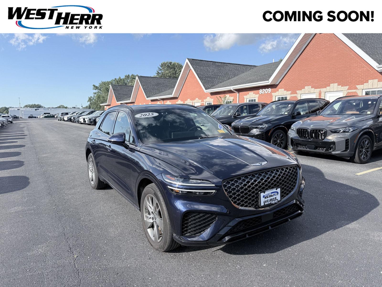Capri Blue 2025 Genesis GV70 SUV / Crossover All-Wheel Drive Automatic