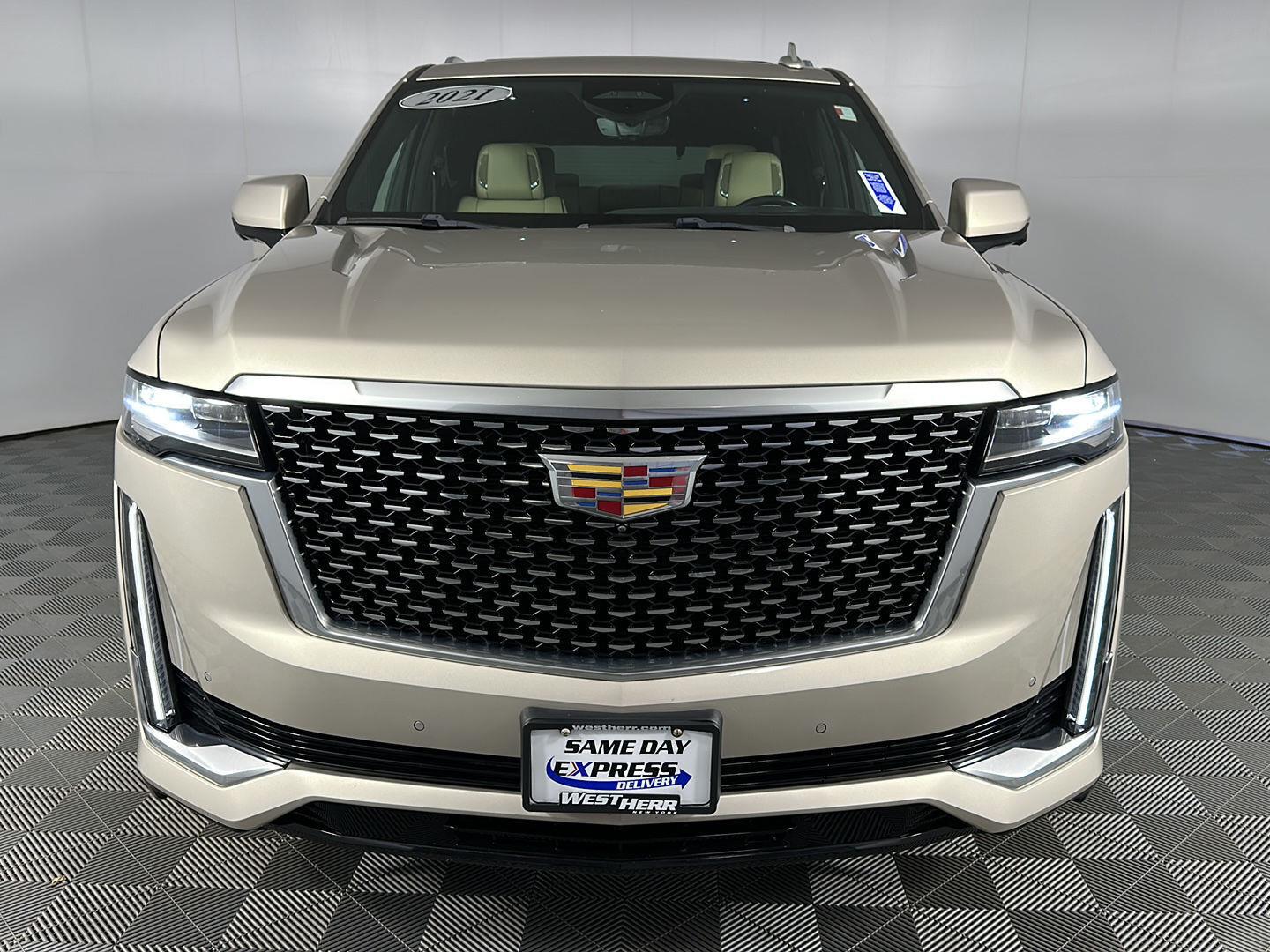 Used 2021 Sandstone Metallic Cadillac Premium Luxury image 2