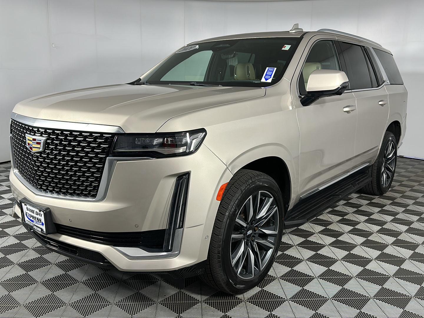 Used 2021 Sandstone Metallic Cadillac Premium Luxury image 3