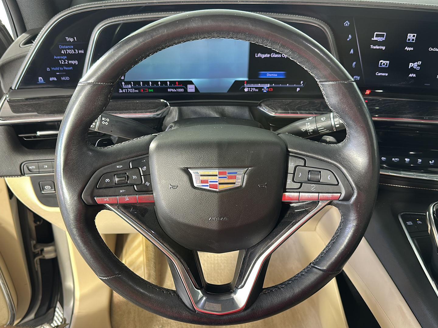 Used 2021 Sandstone Metallic Cadillac Premium Luxury image 11