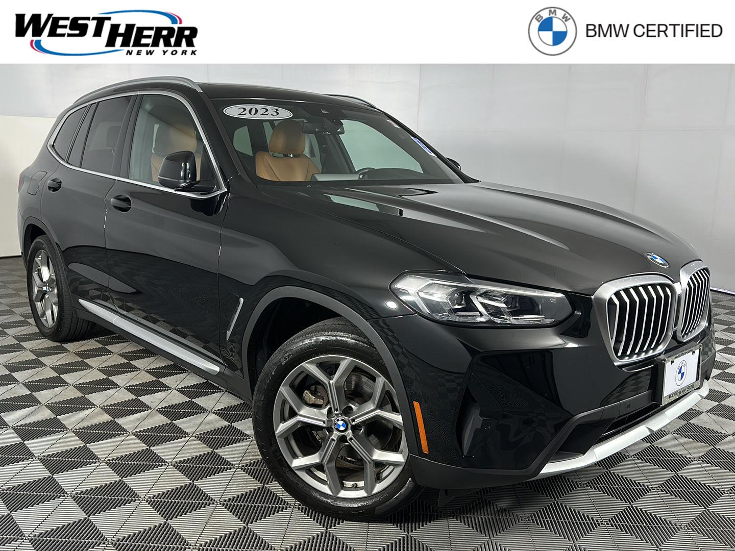 Jet Black 2023 BMW X3 SUV / Crossover All-Wheel Drive Automatic