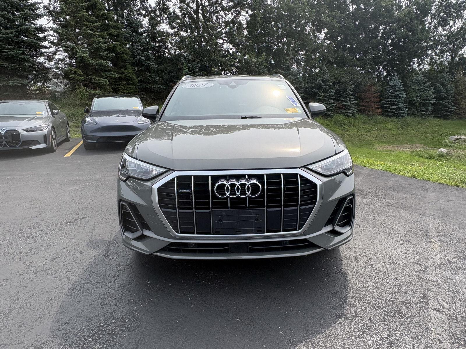 Used 2021 Chronos Gray Metallic Audi S line Premium image 2