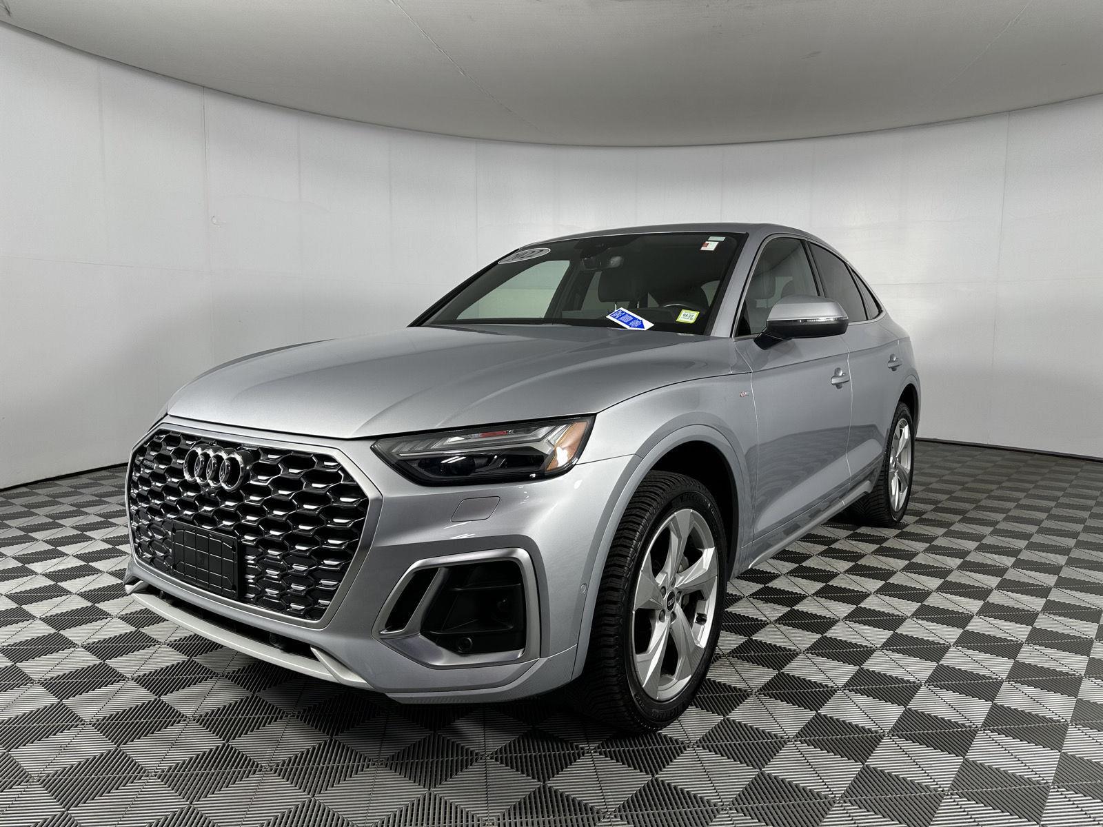 Used 2022 Florett Silver Metallic Audi S line Prestige image 3