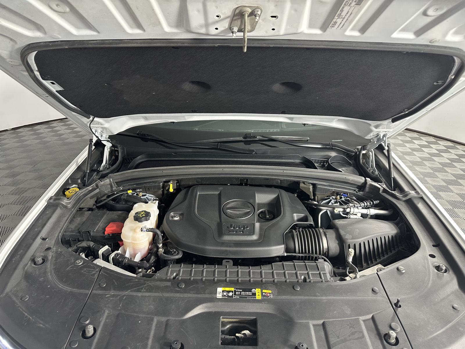 Used 2023 Bright White Clearcoat Jeep Overland image 4