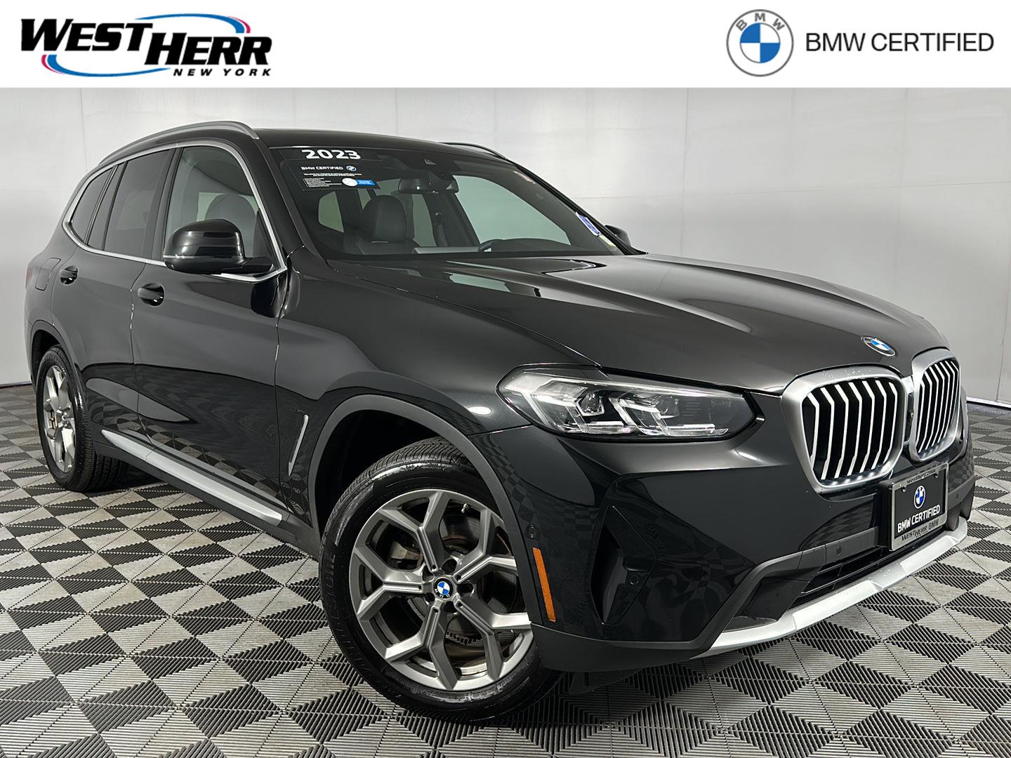 Black Sapphire Metallic 2023 BMW X3 SUV / Crossover All-Wheel Drive Automatic