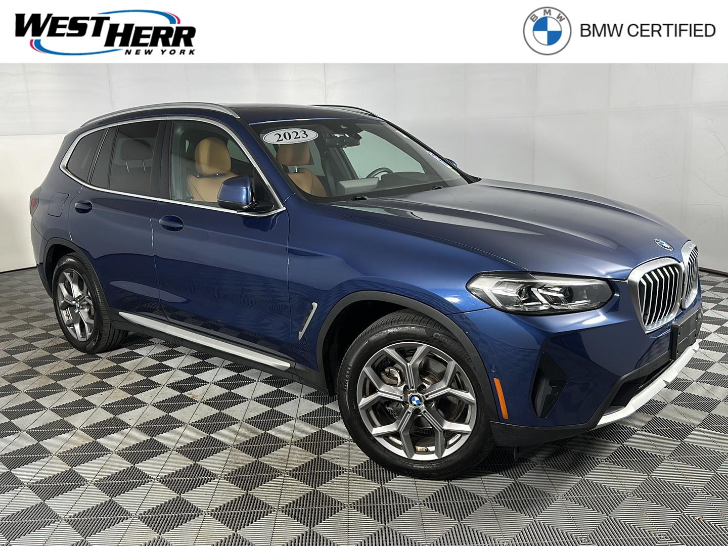 Phytonic Blue Metallic 2023 BMW X3 SUV / Crossover All-Wheel Drive Automatic