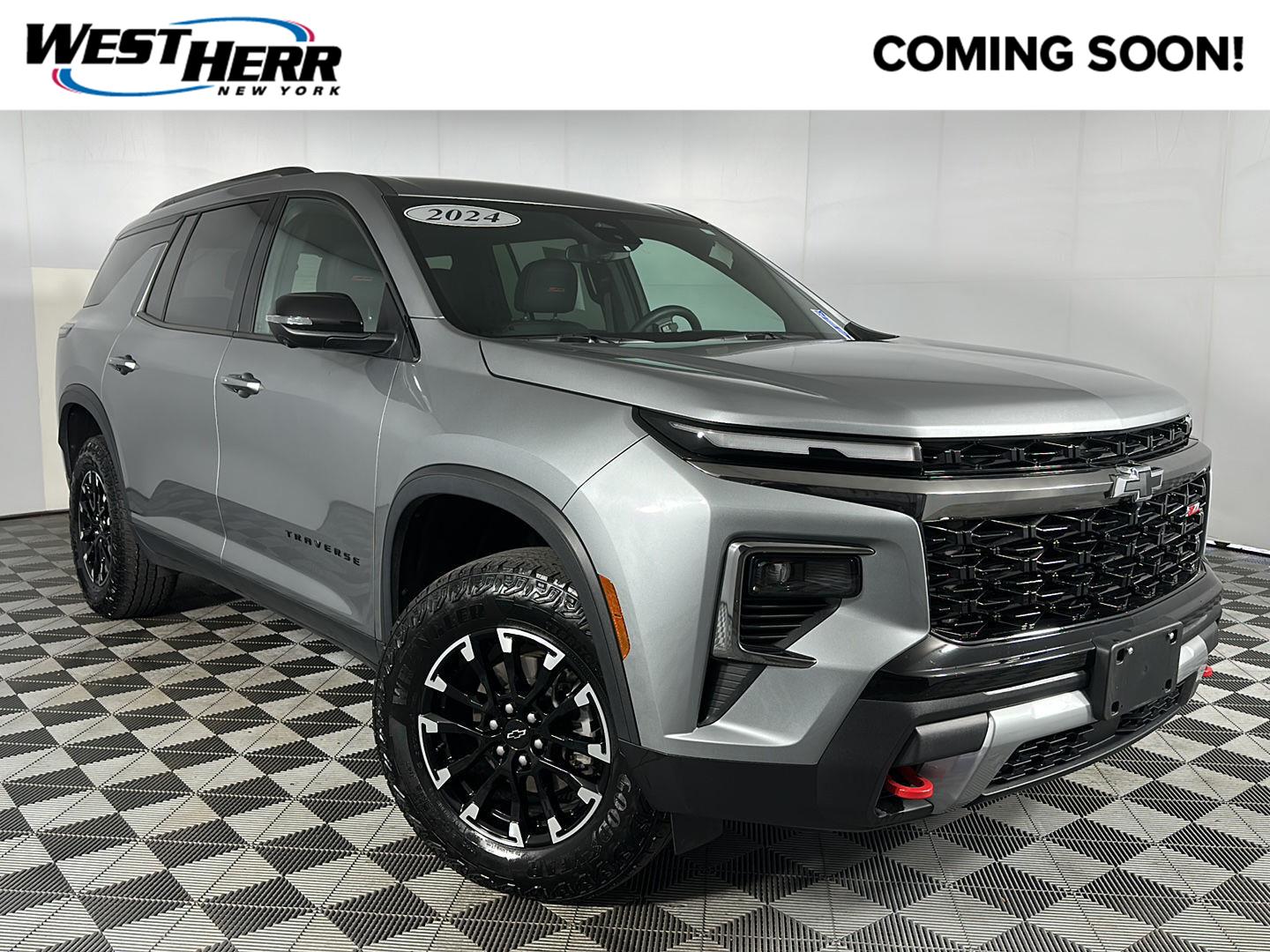 Sterling Gray Metallic 2024 Chevrolet Traverse SUV / Crossover Four-Wheel Drive 8-Speed Automatic
