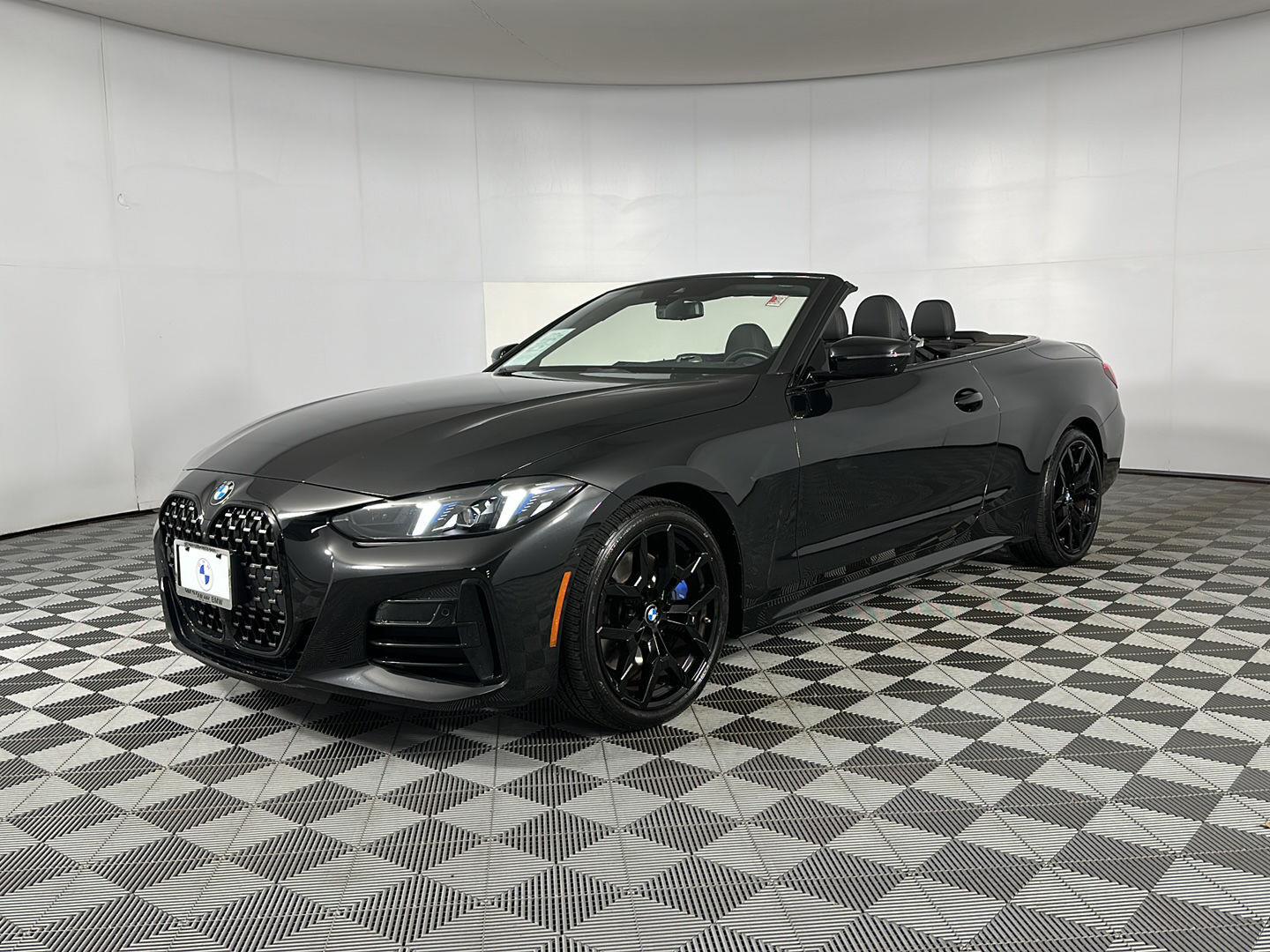 Certified Used 2025 Black Sapphire Metallic BMW 430i xDrive image 4