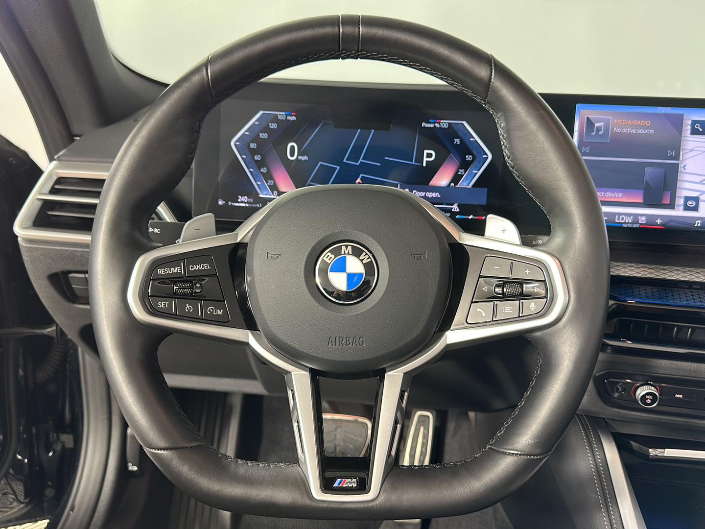 Certified Used 2025 Black Sapphire Metallic BMW 430i xDrive image 11