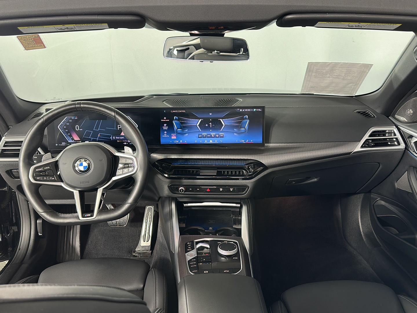Certified Used 2025 Black Sapphire Metallic BMW 430i xDrive image 2