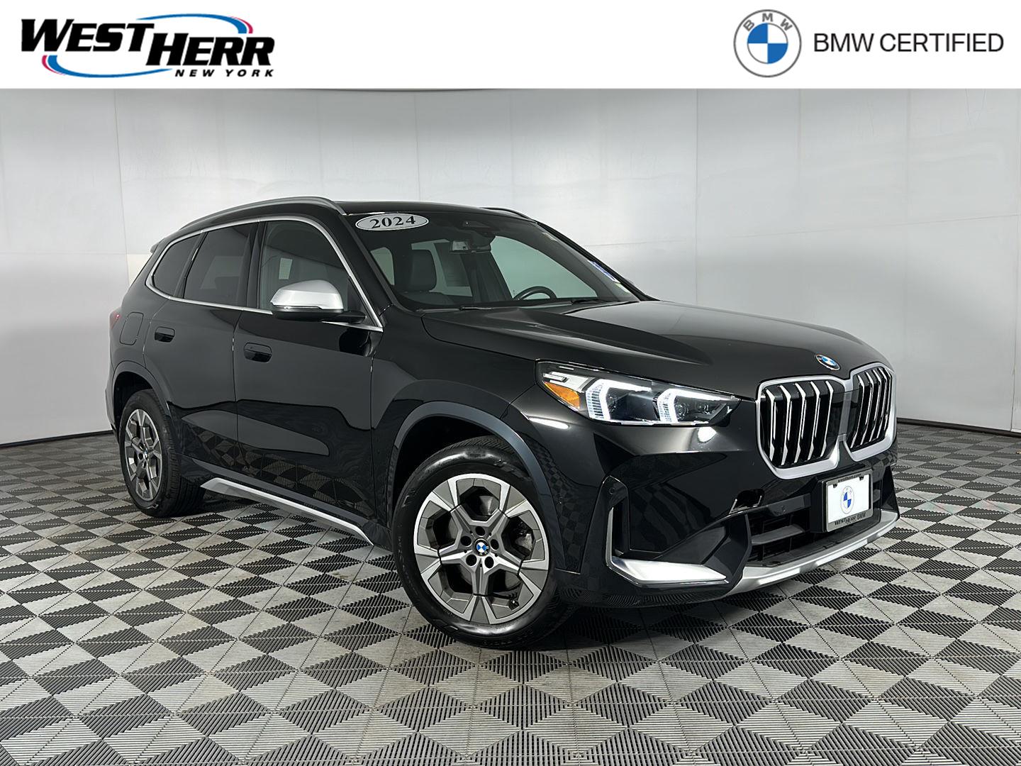Jet Black 2024 BMW X1 SUV / Crossover All-Wheel Drive 7-Speed Dual Clutch