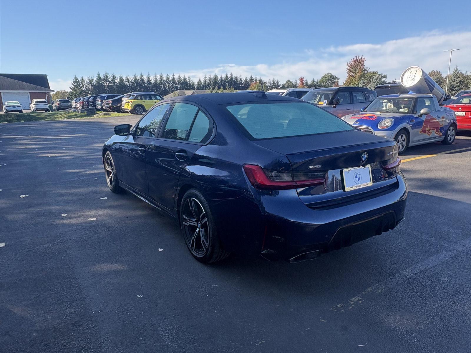 Certified Used 2024 Tanzanite Blue II Metallic BMW M340i xDrive image 5