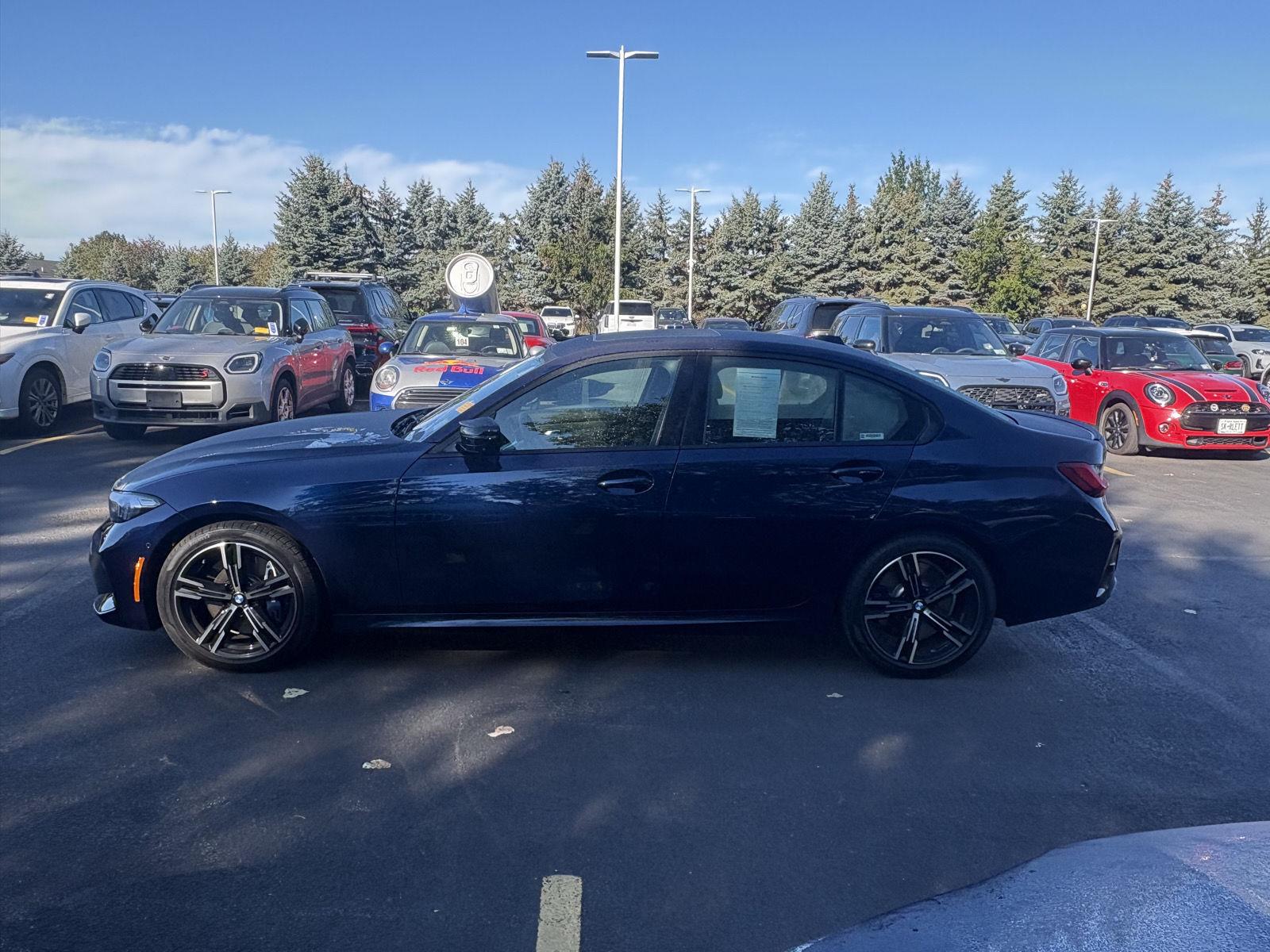 Certified Used 2024 Tanzanite Blue II Metallic BMW M340i xDrive image 4
