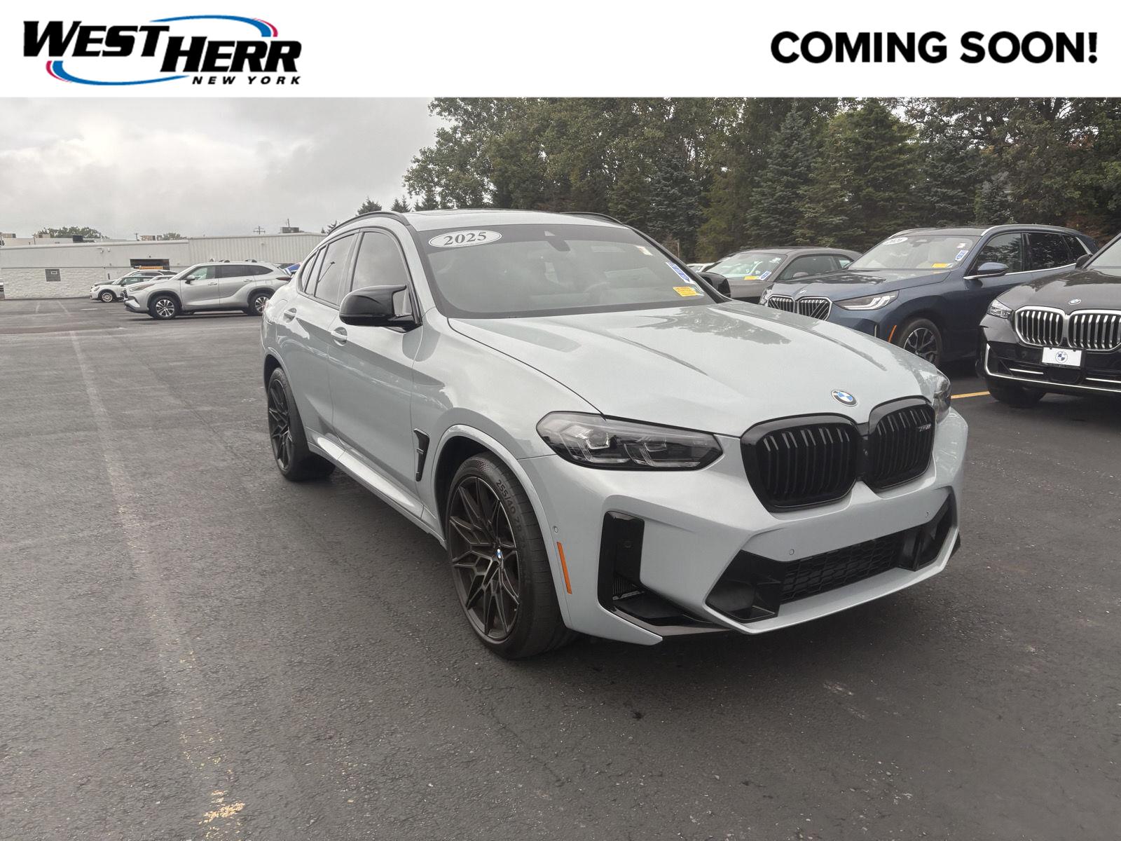 Gray (Brooklyn Grey Metallic) 2025 BMW X4 M SUV / Crossover All-Wheel Drive Automatic