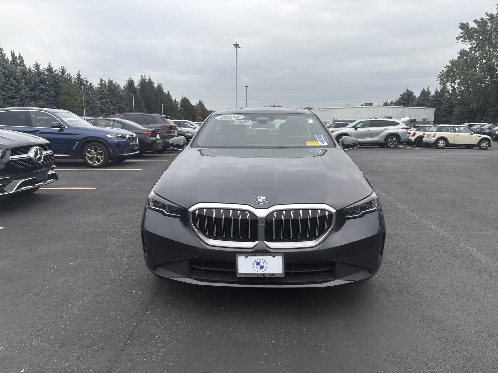 Used 2024 Dark Graphite Metallic BMW 530i xDrive image 2