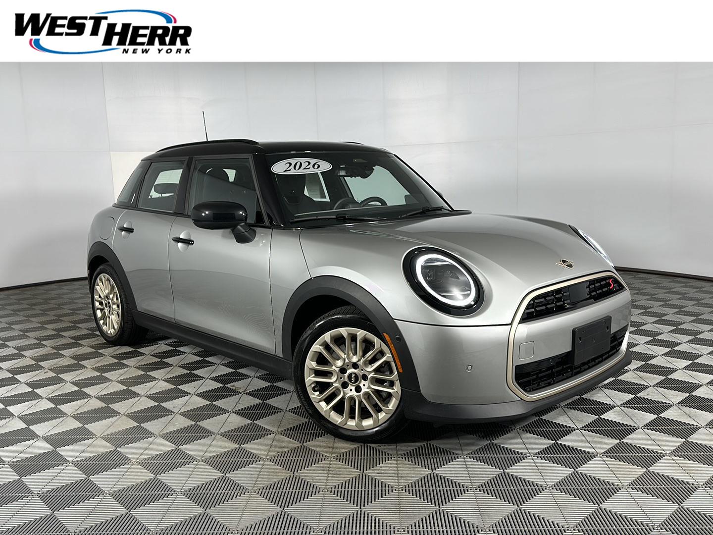 Melting Silver III Metallic 2026 MINI Cooper Hatchback Front-Wheel Drive 7-Speed Dual Clutch