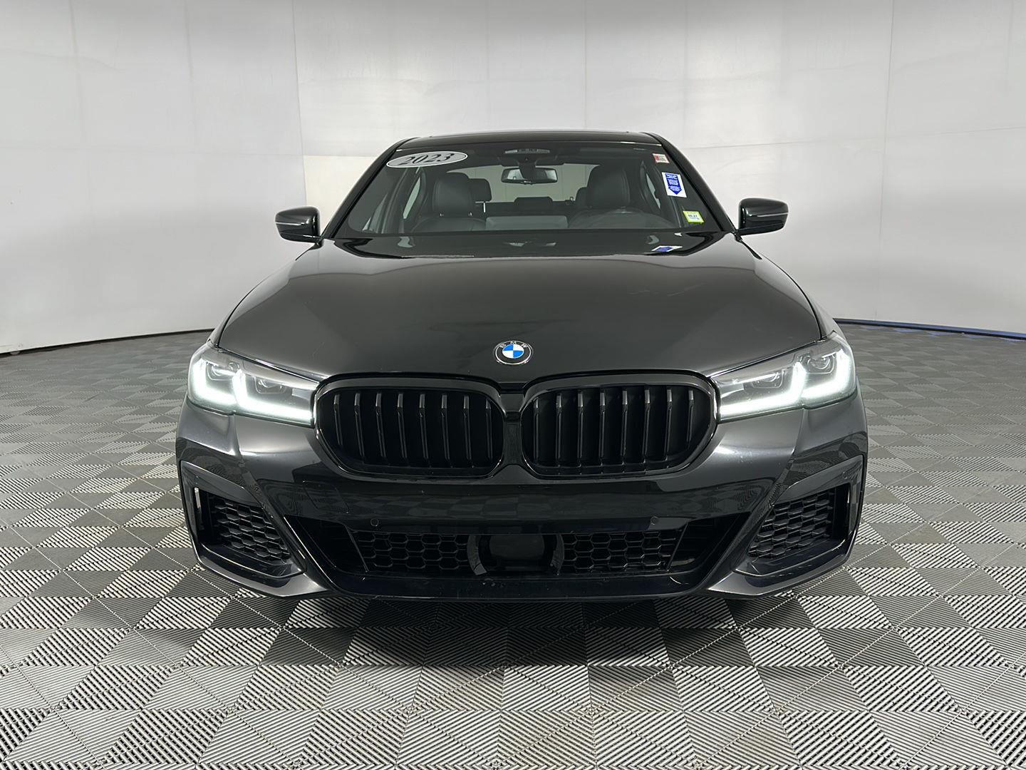 Used 2023 Black Sapphire Metallic BMW 540i xDrive image 2