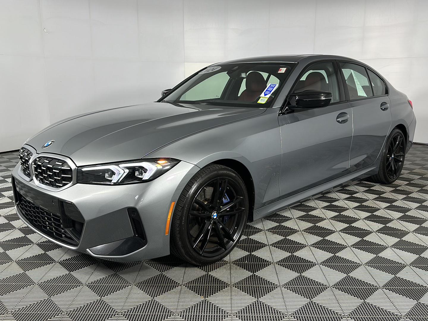 Certified Used 2024 Skyscraper Grey Metallic BMW M340i xDrive image 3
