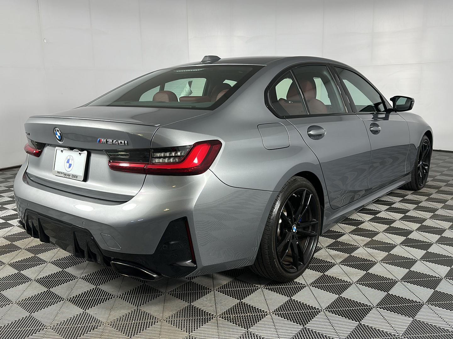 Certified Used 2024 Skyscraper Grey Metallic BMW M340i xDrive image 28