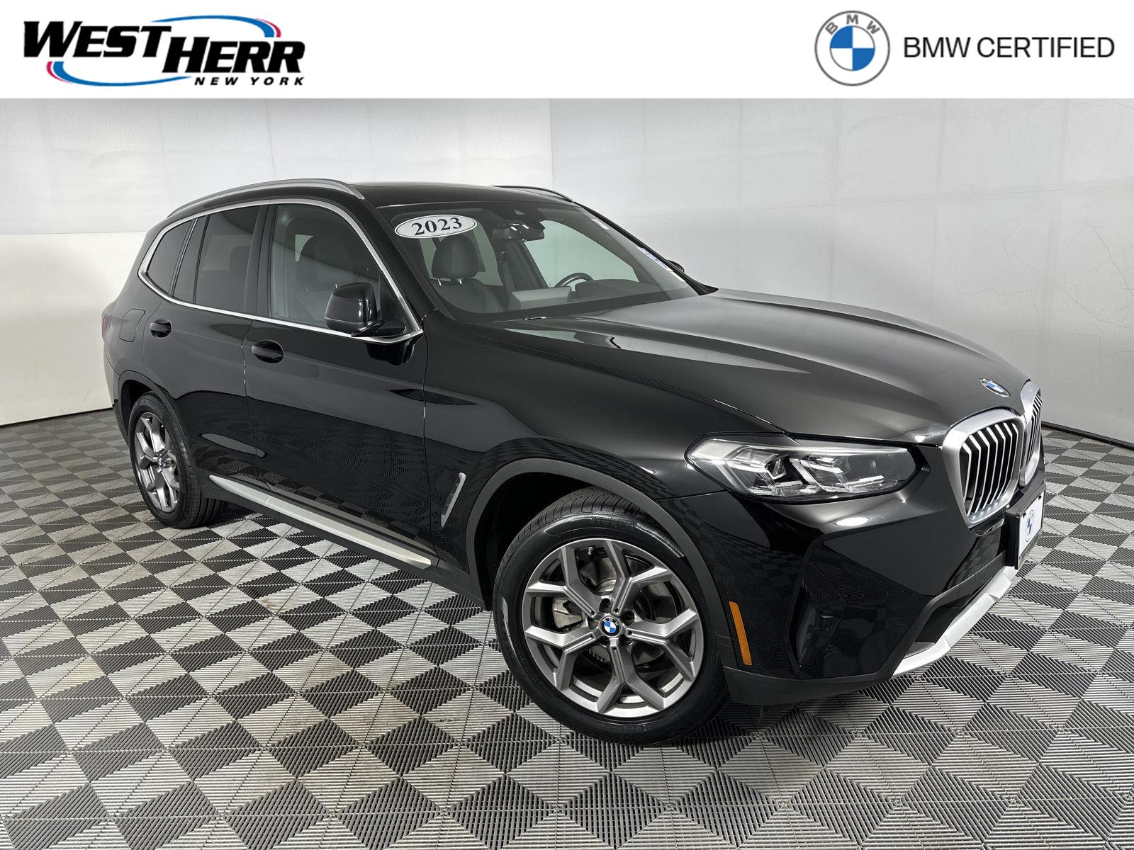 Jet Black 2023 BMW X3 SUV / Crossover All-Wheel Drive Automatic