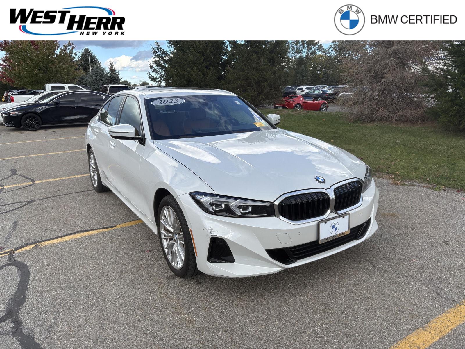 Mineral White Metallic 2023 BMW 3 Series Sedan All-Wheel Drive Automatic