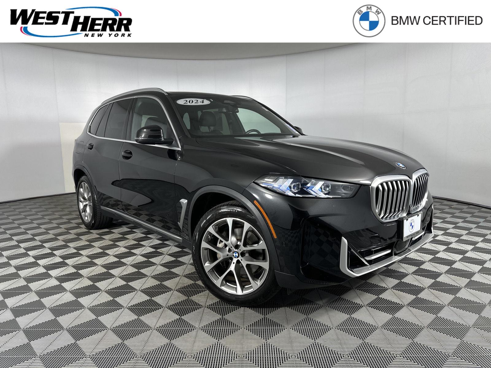 Black Sapphire Metallic 2024 BMW X5 SUV / Crossover All-Wheel Drive Automatic