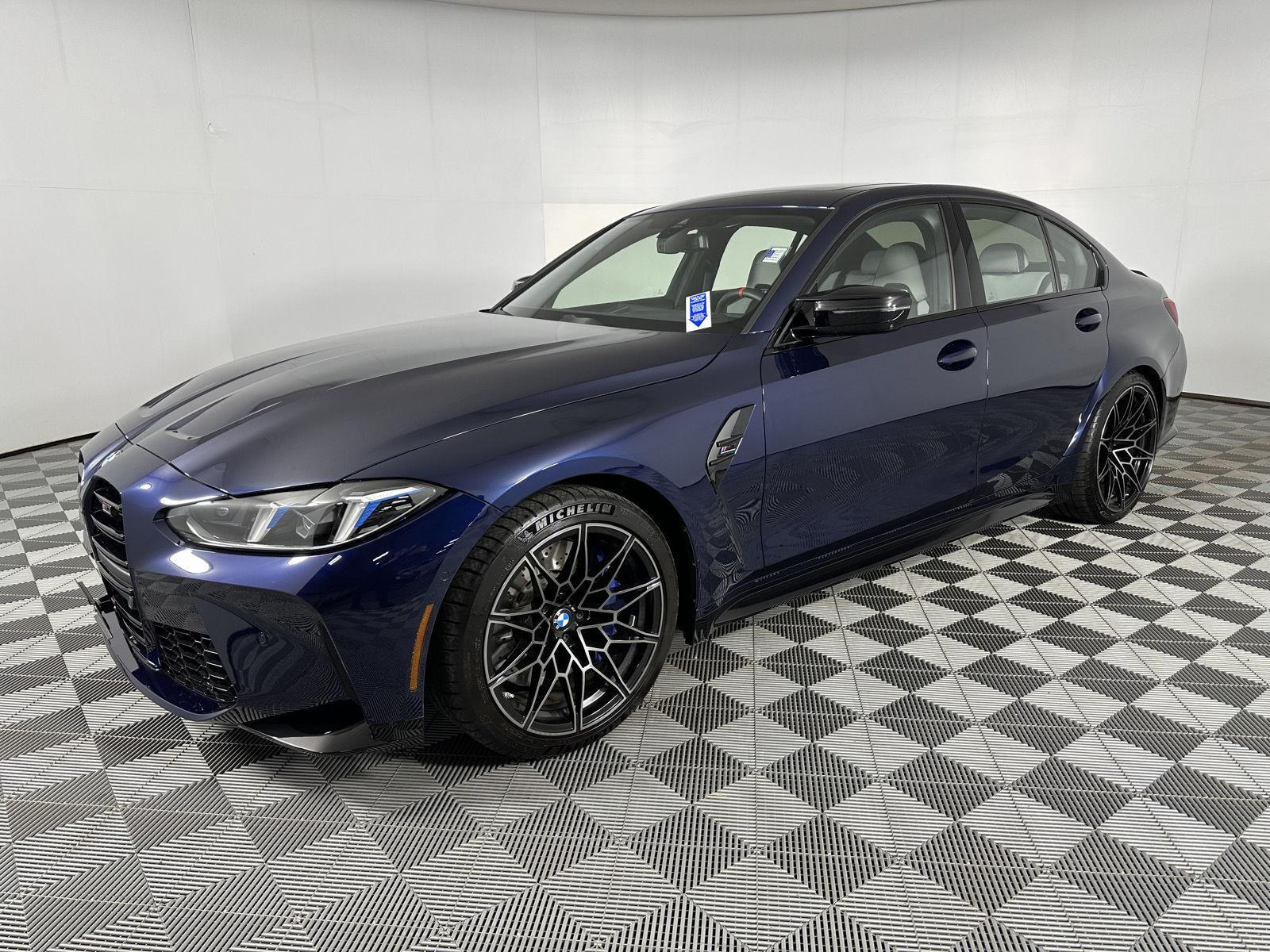 Certified Used 2026 Tanzanite Blue II Metallic BMW Competition xDrive image 7