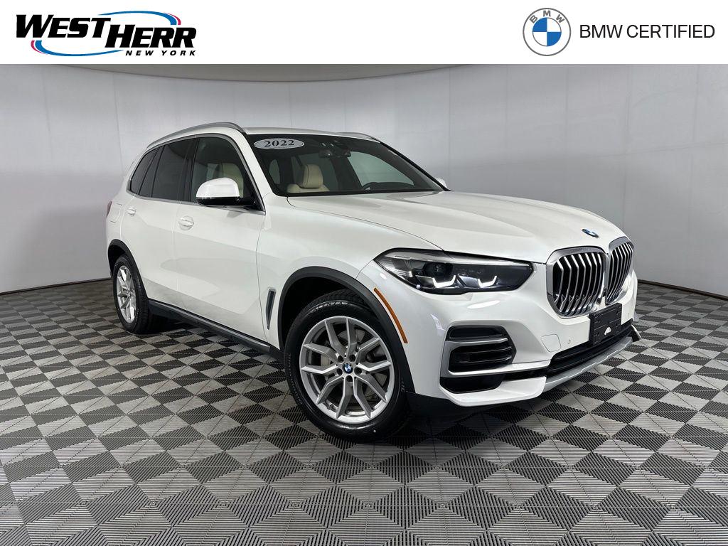 White Metallic 2022 BMW X5 xDrive40i AWD SUV / Crossover All-Wheel Drive 8-Speed Automatic