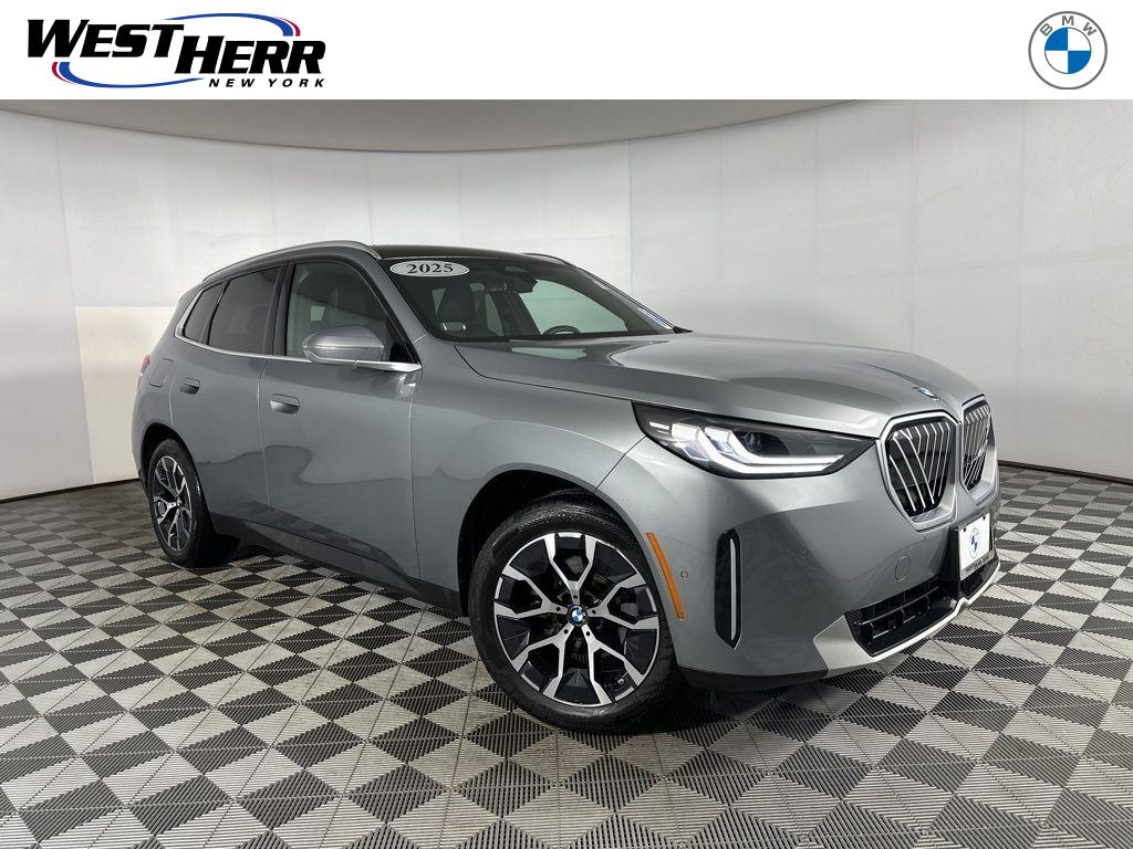 Gray Metallic 2025 BMW X3 SUV / Crossover All-Wheel Drive 8-Speed Automatic