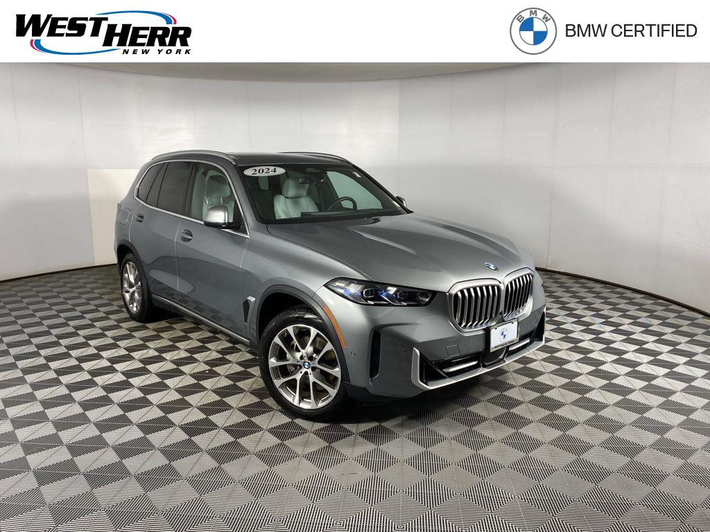 Gray Metallic 2024 BMW X5 xDrive40i AWD SUV / Crossover All-Wheel Drive 8-Speed Automatic