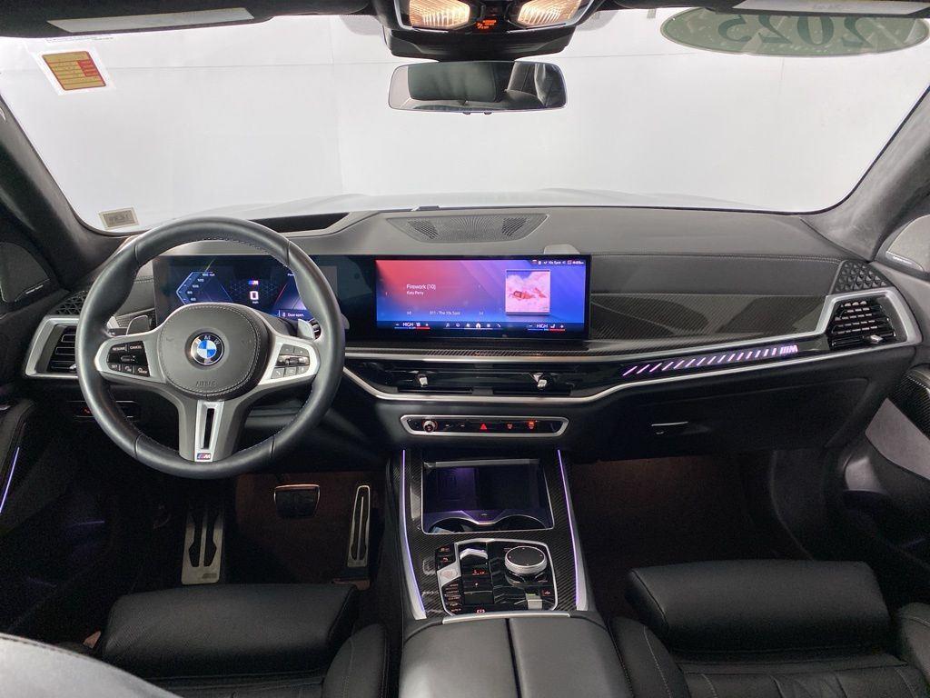 Certified Used 2025 Black Sapphire Metallic BMW M60i image 2