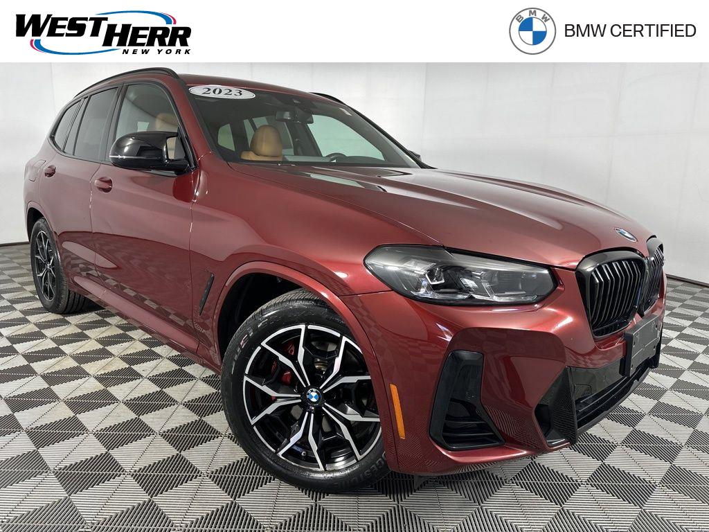 Red Metallic 2023 BMW X3 M40i AWD SUV / Crossover All-Wheel Drive 8-Speed Automatic