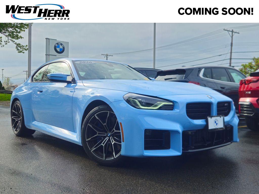Blue 2026 BMW M2 RWD Coupe Rear-Wheel Drive 6-Speed Manual